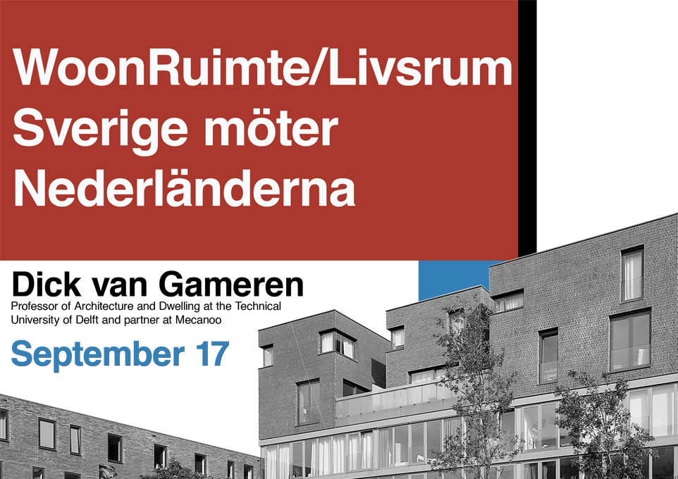 2014 09 15 Dick van Gameren speaks at swedish seminar on public housing 
